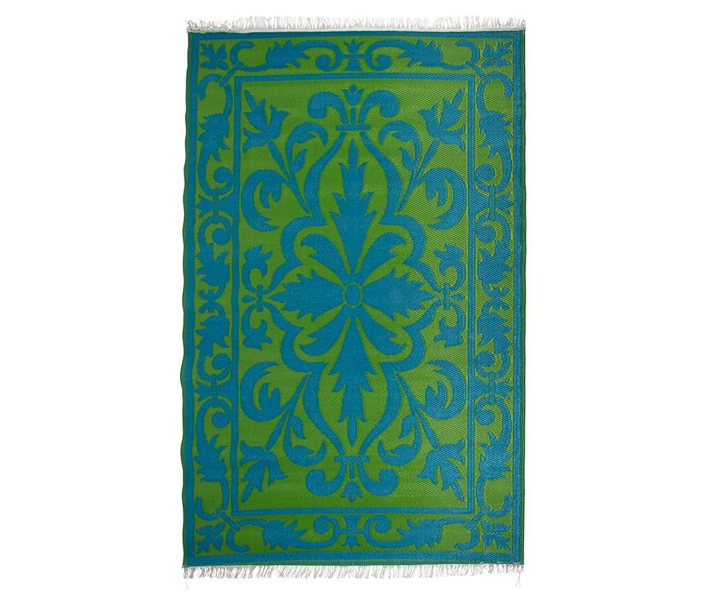 Covor de exterior Elsie 151.5×241 cm – Esschert Design, Albastru,Verde Esschert Design